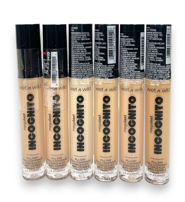 Corector Wet n Wild Mega Last Incognito cu acoperire completă pentru t
