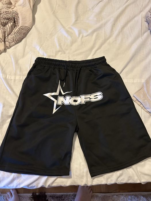 Къси панталони Nofs черни размер L
