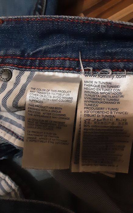 W36 L36 Tommy hilfiger оригинални дънки