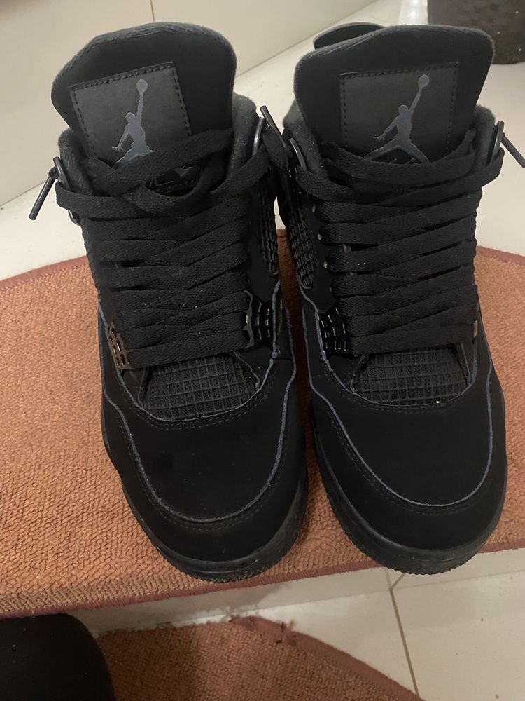 Jordan 4 black cat pandabuy batch GX (cea mai buna calitate)