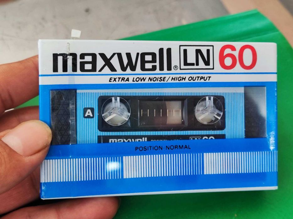 Нови аудио касетки TDK Maxwell raks