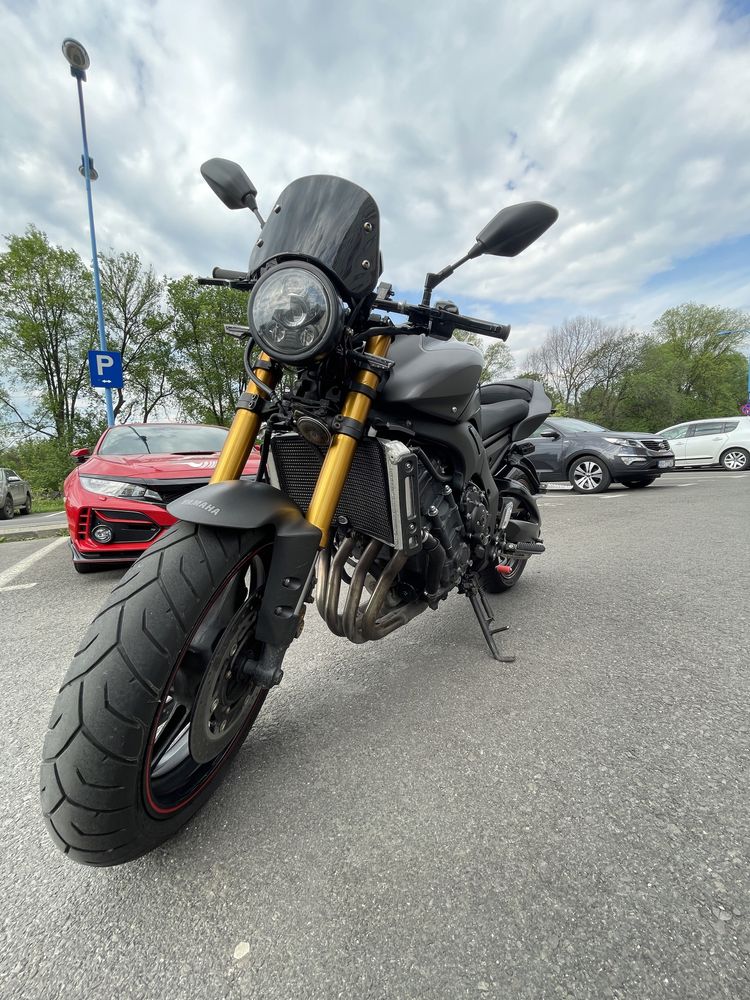 Yamaha FZ8 N 2011 Geaca AlpineStars T-Missile AirTech