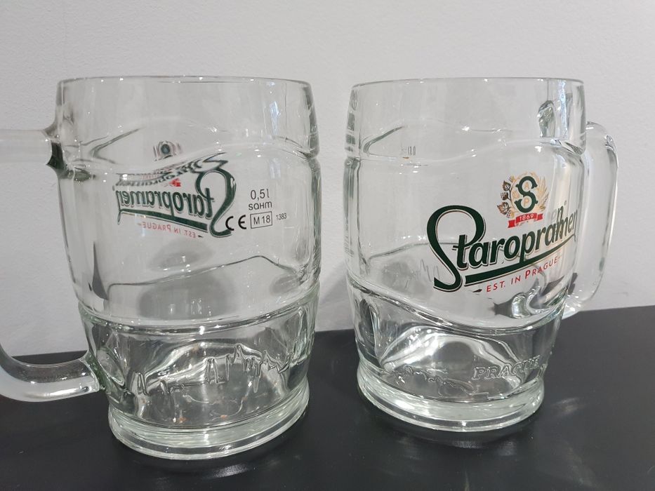 Комплект халби/чаши за бира Старопрамен