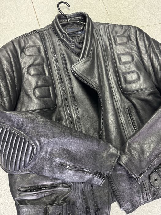 Кожено яке за мотор XL