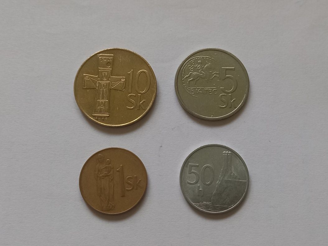 Лот монети от Словакия (1993 - 1995)