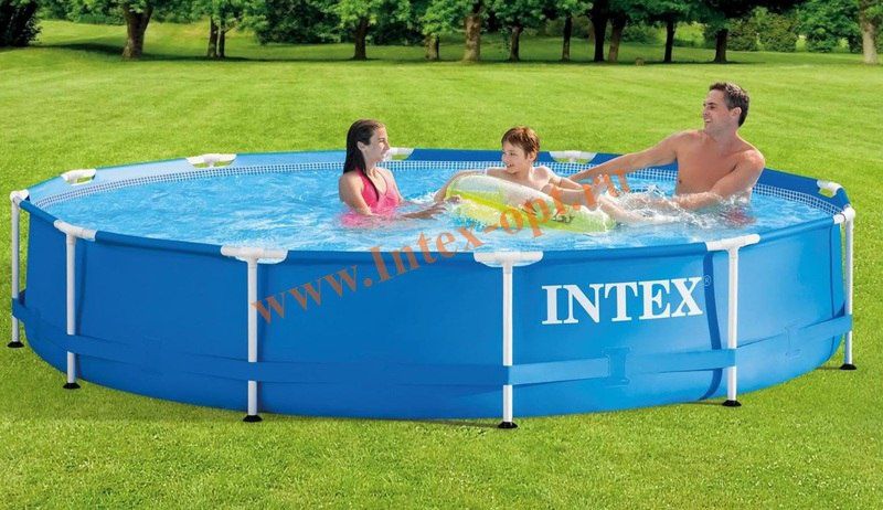 Intex бассейн 3.66х76 см Каркасный 6503 литр