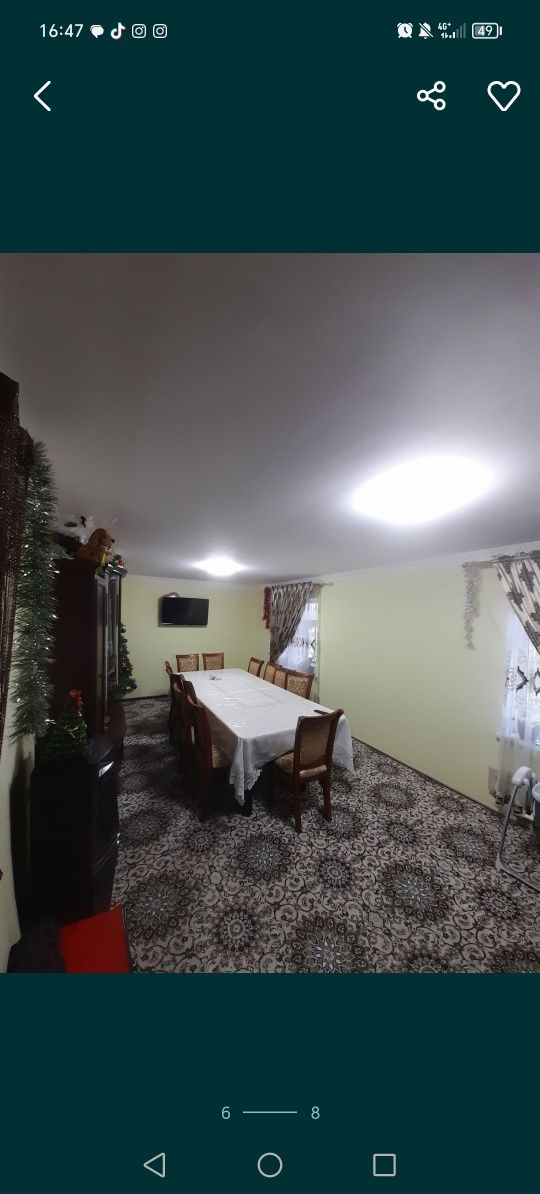 Xovli sotiladi 13 sotix 5 xonalik 2 ta zal 3 ta yotoqxona