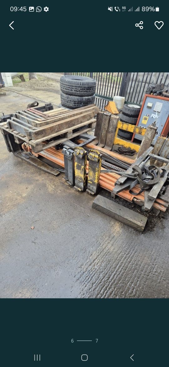 Placă centrala suport furci 100 120cm