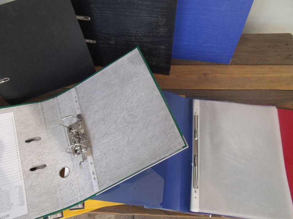 Файловые папки и регистрационные