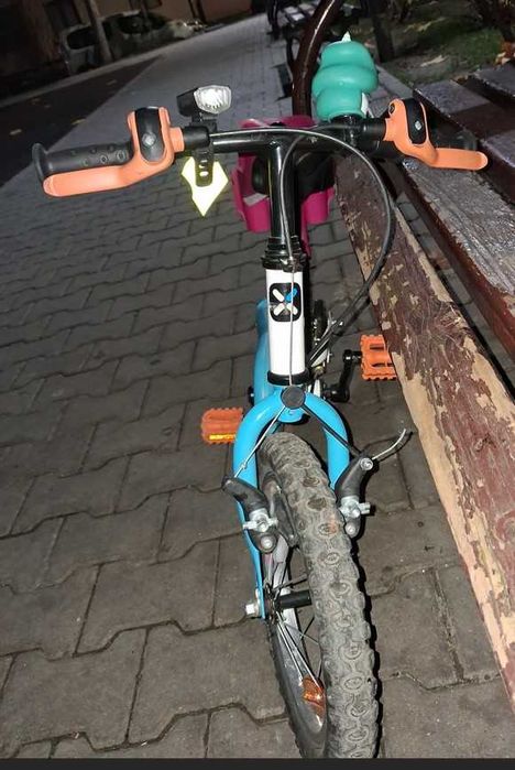 Bicicleta 14 inch 3-5 ani 100 Artic B'TWIN