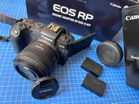 Фотоапарат CANON RP + обектив RF 35mm F1,8 + 2 допълнителни батерии