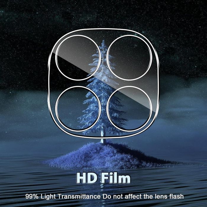 Стъклен протектор за камера за xiaomi redmi note 14 pro 5g