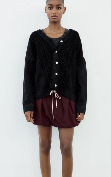 Jacheta cardigan Zara, noua