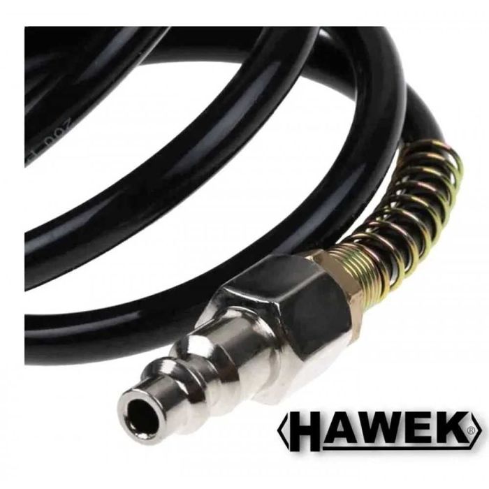 Спирален маркуч за въздух с бързи връзки 10,15,20 м. / 8 х 12 мм HAWEK