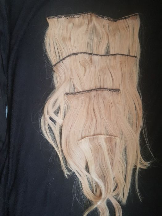 Естествена коса на треси