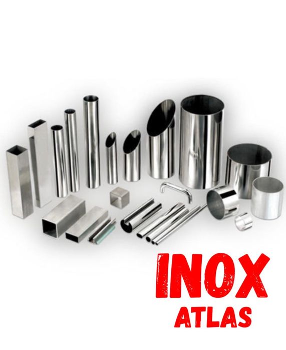 Inox rectangulara AISI 304 teava evacuare 20x20 63 mm