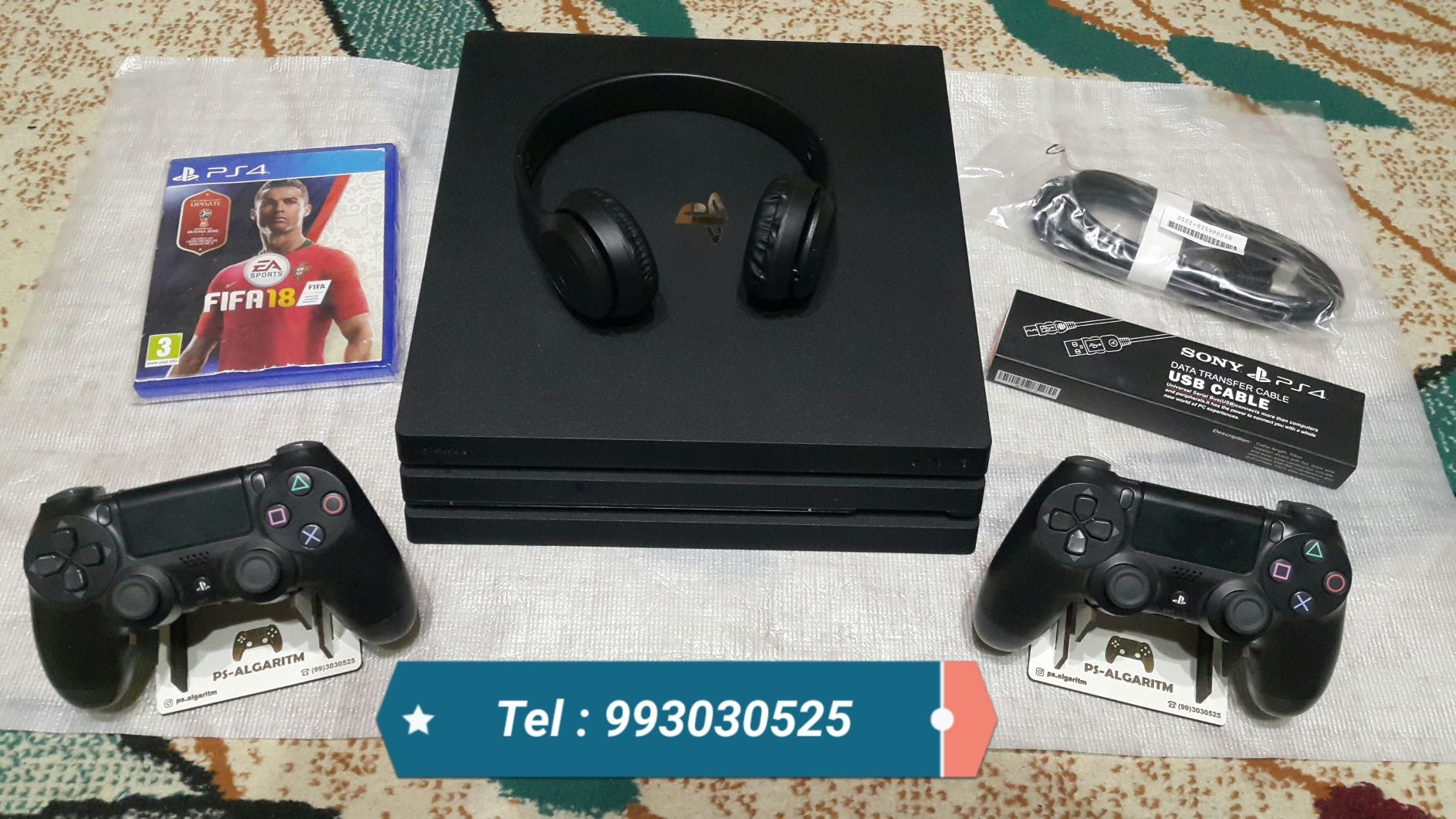 BOMBA NARX. Playstation 4 PRO { 4K }. HDR + 2ta Joystick + Games.