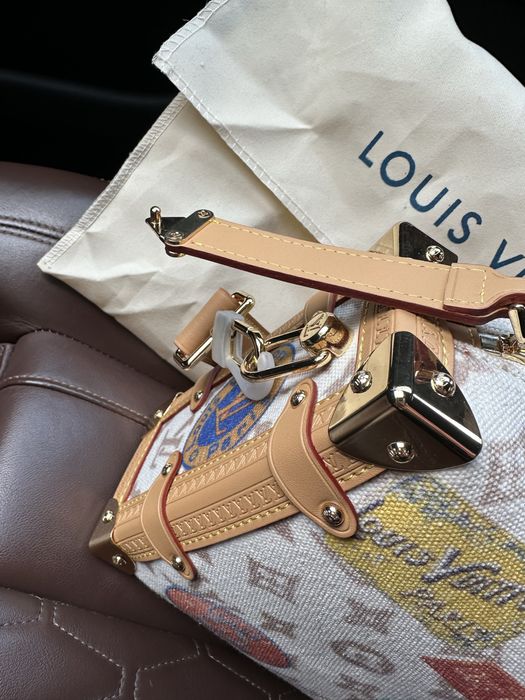 Чанта LV лимитирана серия 2025 Louis Vuitton Side Trunk MM