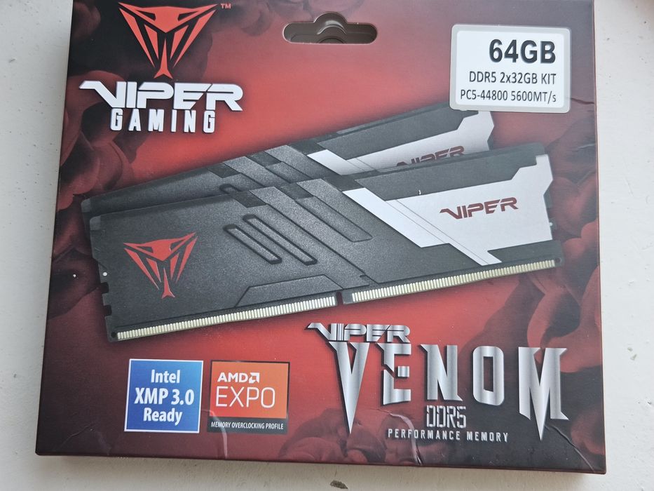 ОЗУ Patriot Viper Gaming DDR5 32GB (64 GB kit) 5600