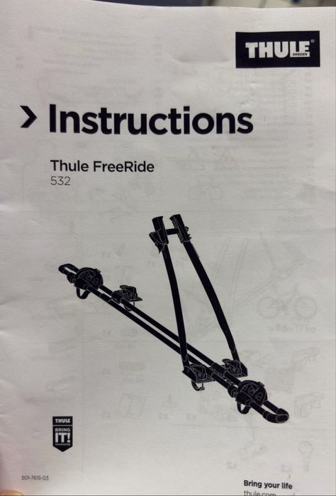 Велобагажник Thule FreeRide 532