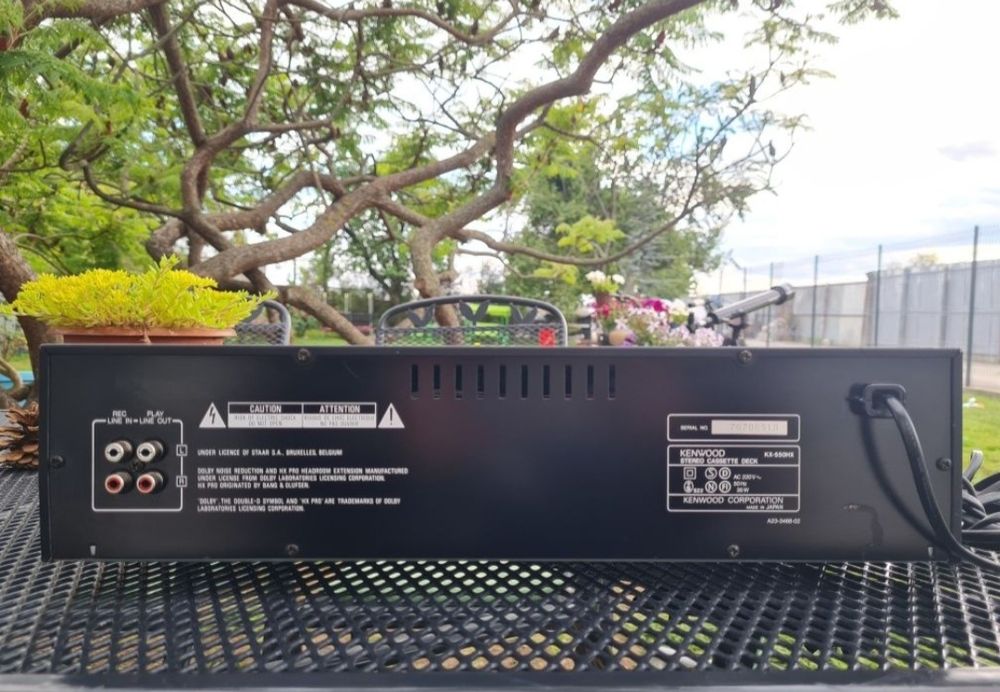 Casetofon deck Kenwood KX-550HX