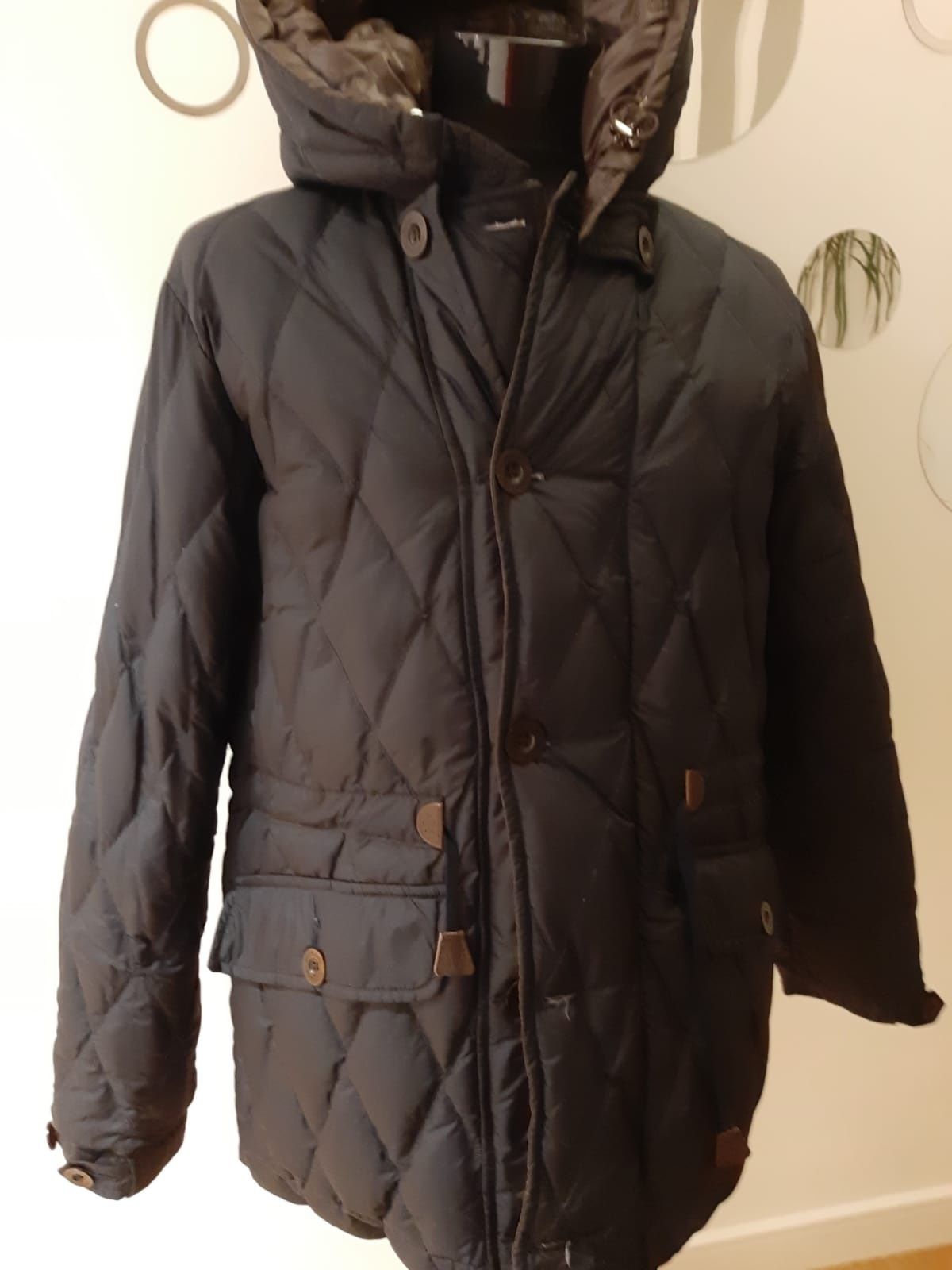 Geaca Moncler originală două fețe mărimea 4(XL)