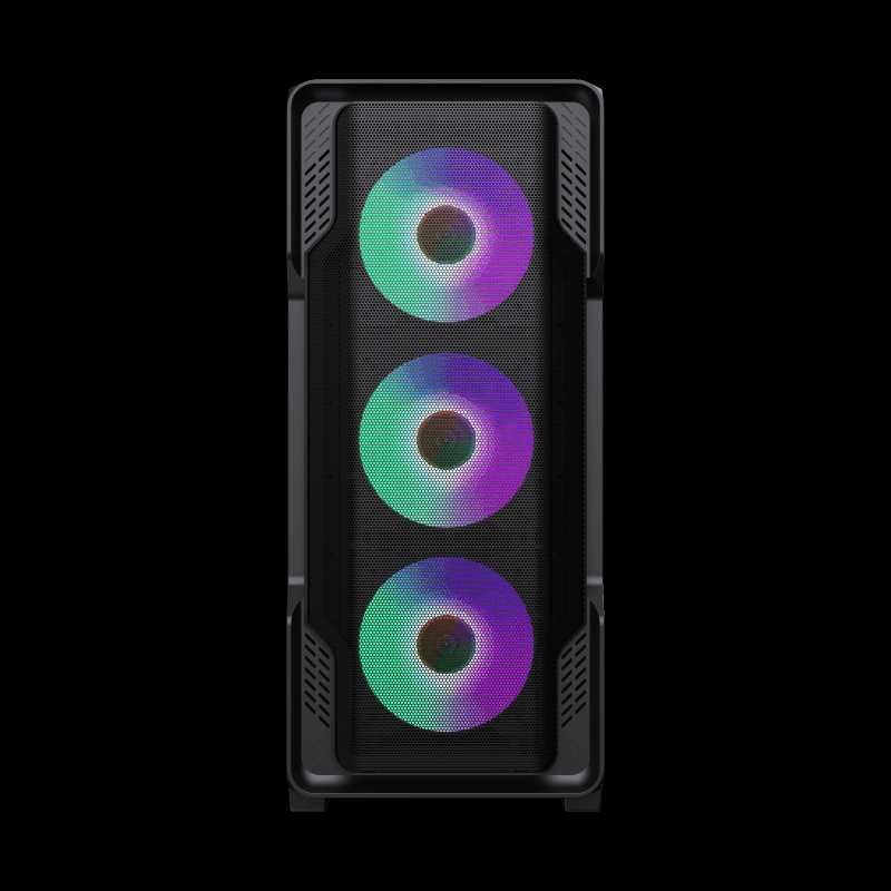 [НОВЫЙ] Корпус GameMax Siege ARGB Black (4 кулера)