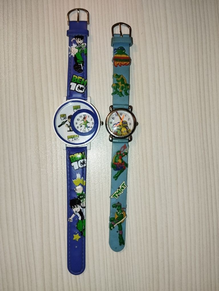 Детски часовници на костенурките нинджа и Бен Тен
