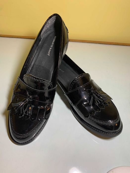 Pantofi de dama, marca Roberto Santi, din lac, marimea 40