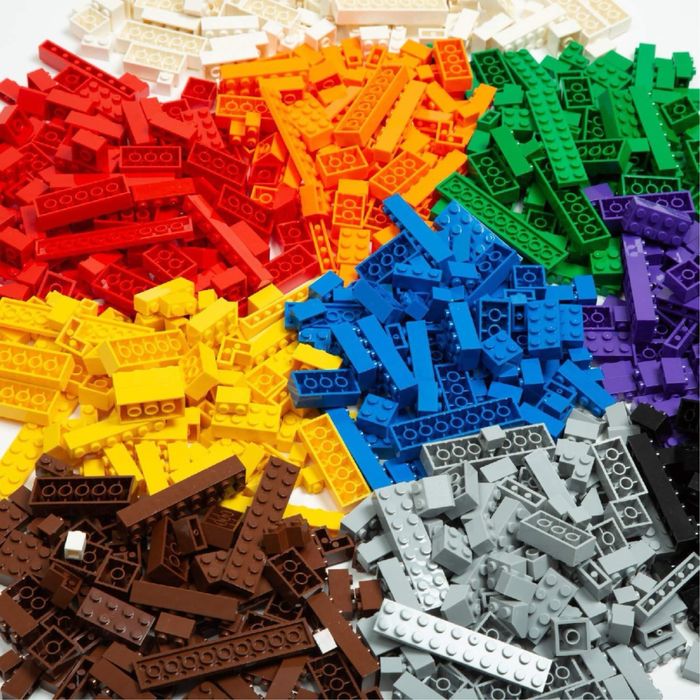 Set de construit cu 1000 de piese, tip LEGO, NOU