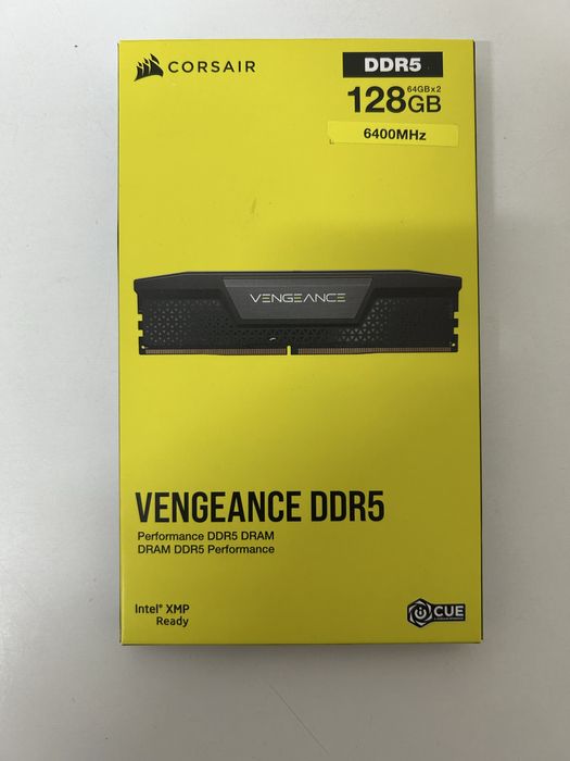 Memorie Ram Corsair Vengeance Ddr5 128Gb (2X64Gb) 6400Mhz