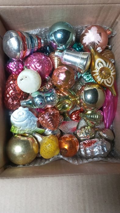 Стекло на ёлку новое