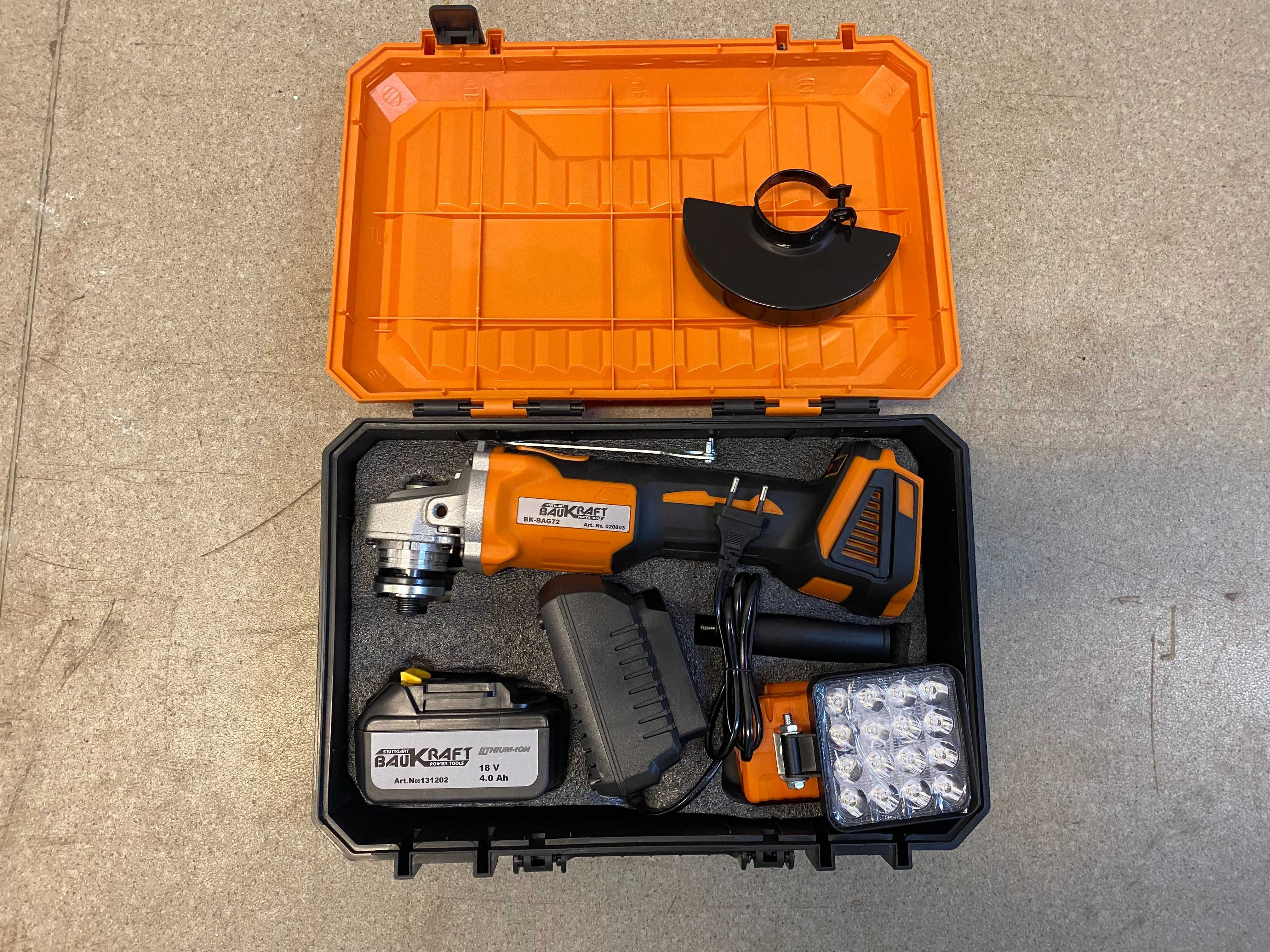Полирмашина Ø180mm 1400W 300-3500min PC06 /Ъглошлайф акум. безч. Ø125