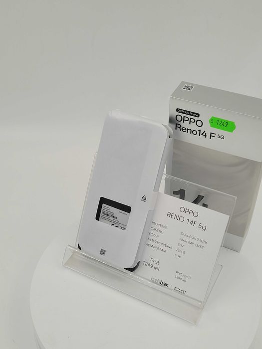 Oppo Reno 14 F 5G 256GB 8GB RAM Garantie 24 Luni CashBox