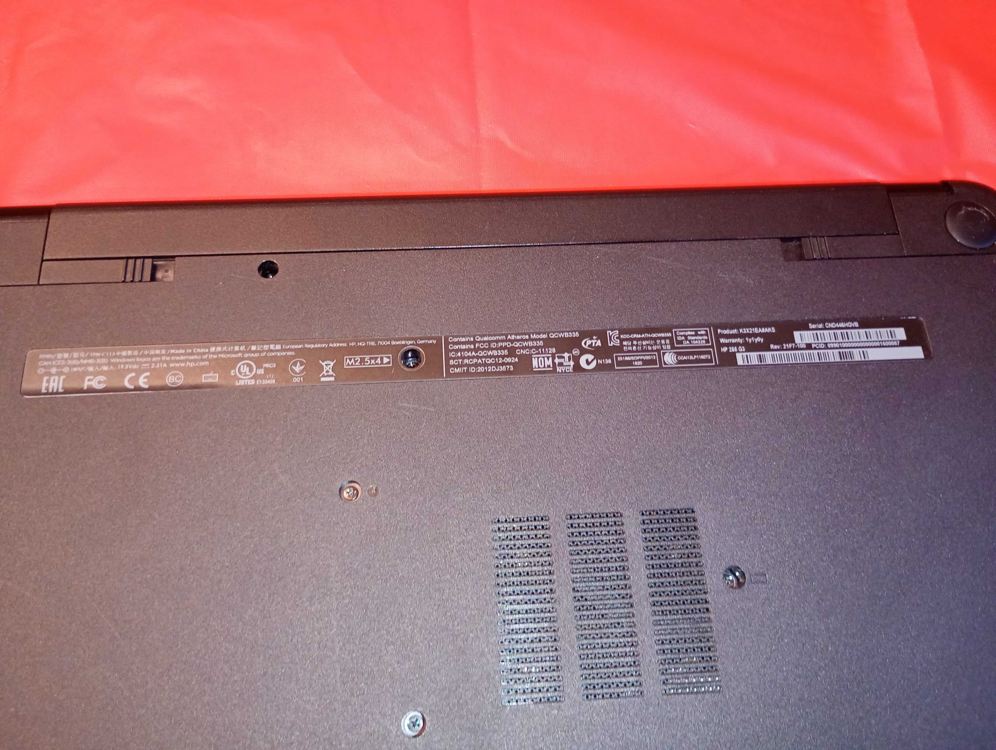 Лаптоп HP 255 G3 неразличим от нов