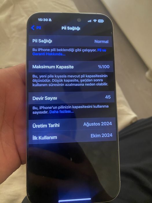 Iphone 16ProMax256 100%