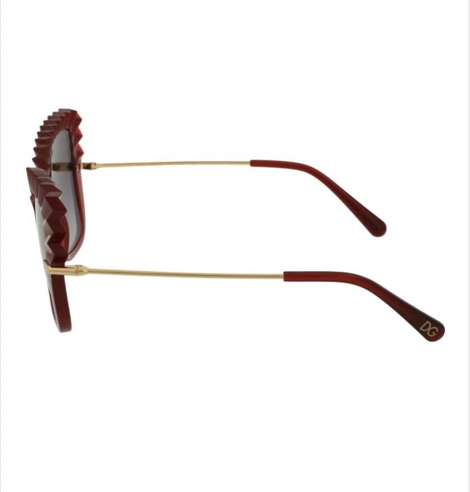 Ochelari de soare de dama Dolce&Gabbana DG6131 550/8G, Rosu, 53 mm