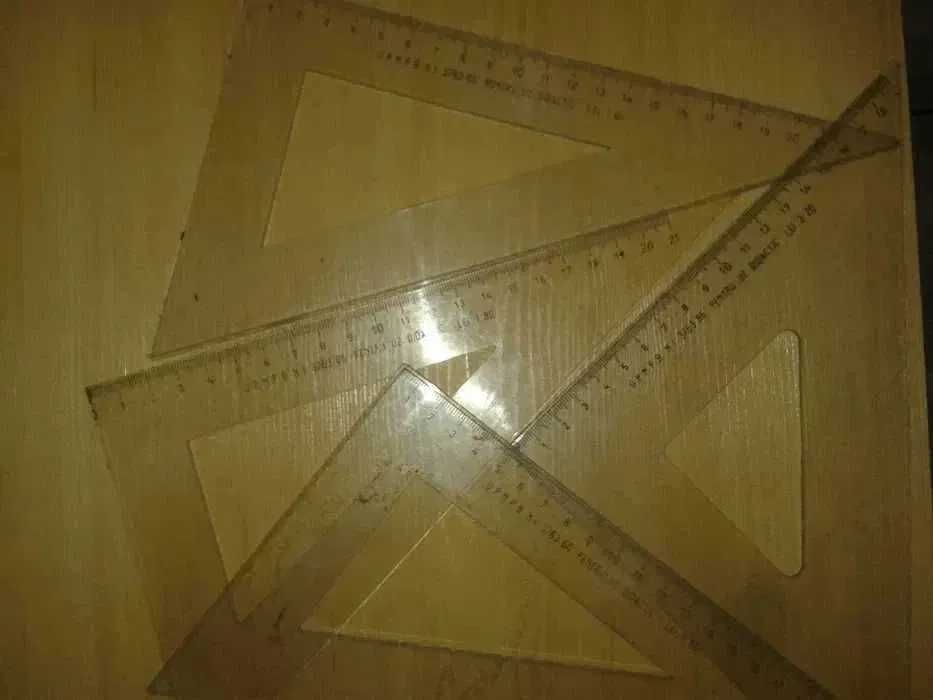 Triunghiuri geometrice scolare an 1966