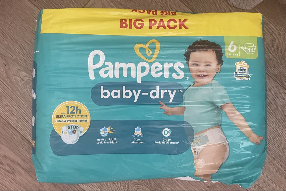 Pampers baby dry 6