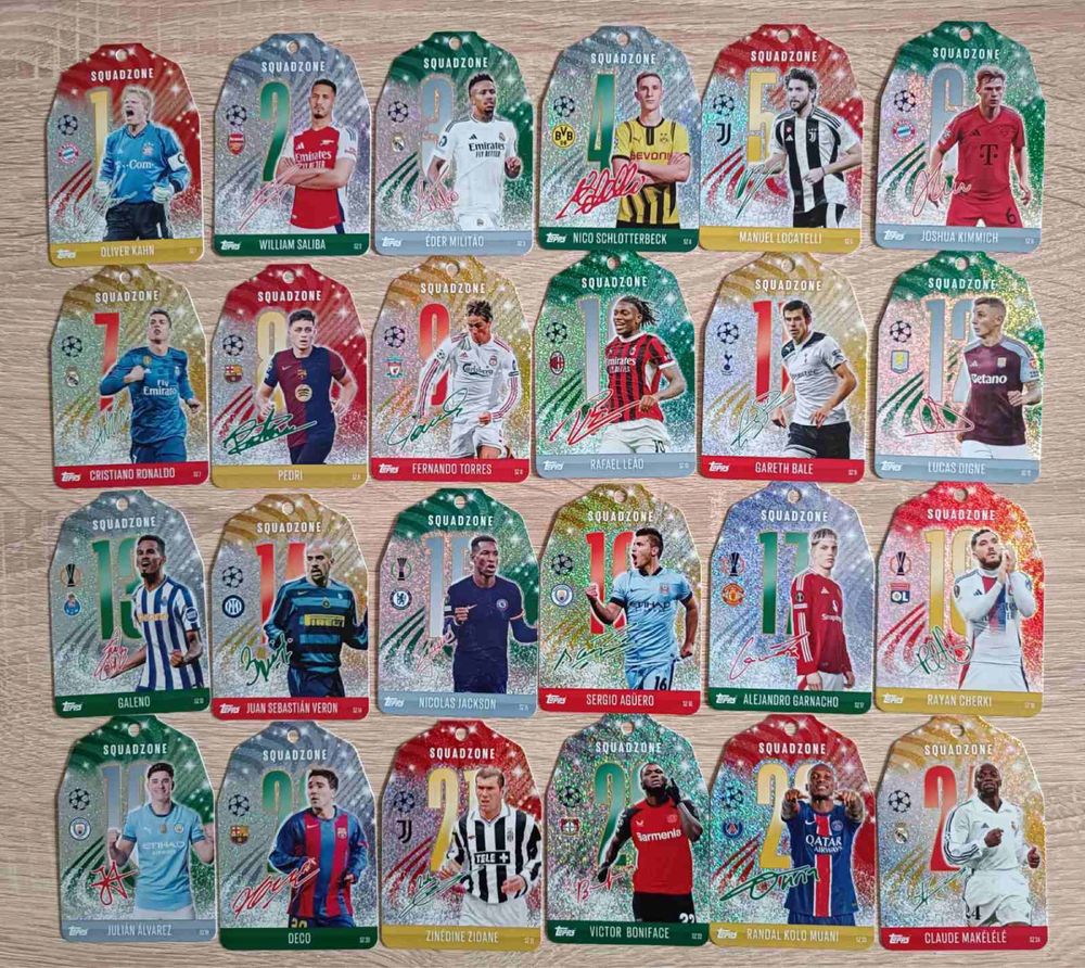 Topps Match Attax Champions League 2024/2025 карти Топс албум 23/24