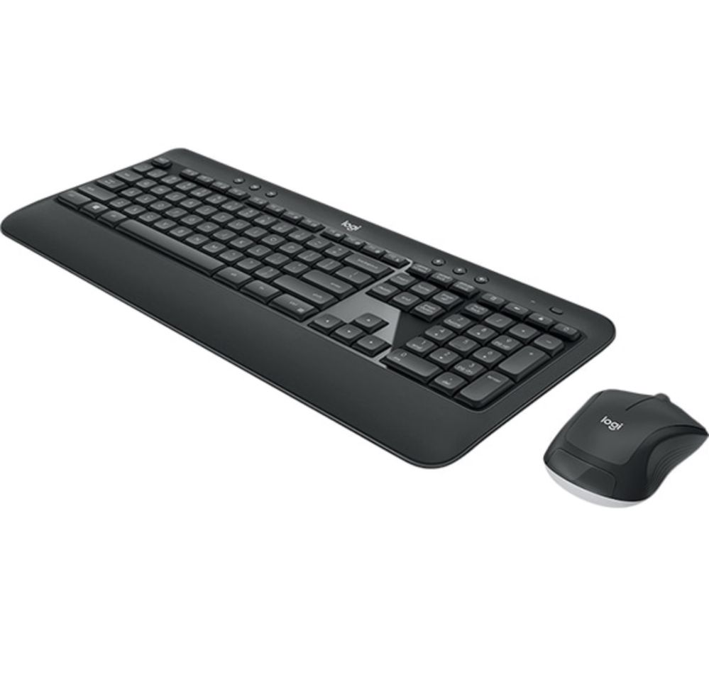 Kit tastatura+mouse wireless Logitech Advanced Mk540,USB,negru,Sigilat