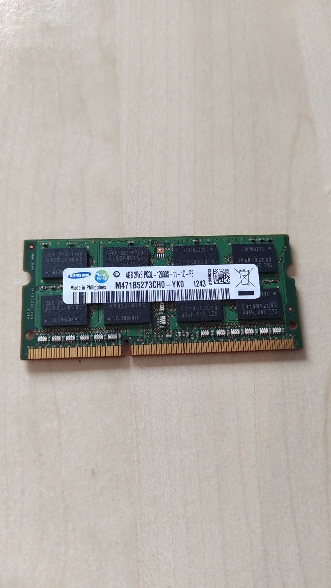 Memorie ram laptop L, 1.35v, ddr3l-12800, de 4gb