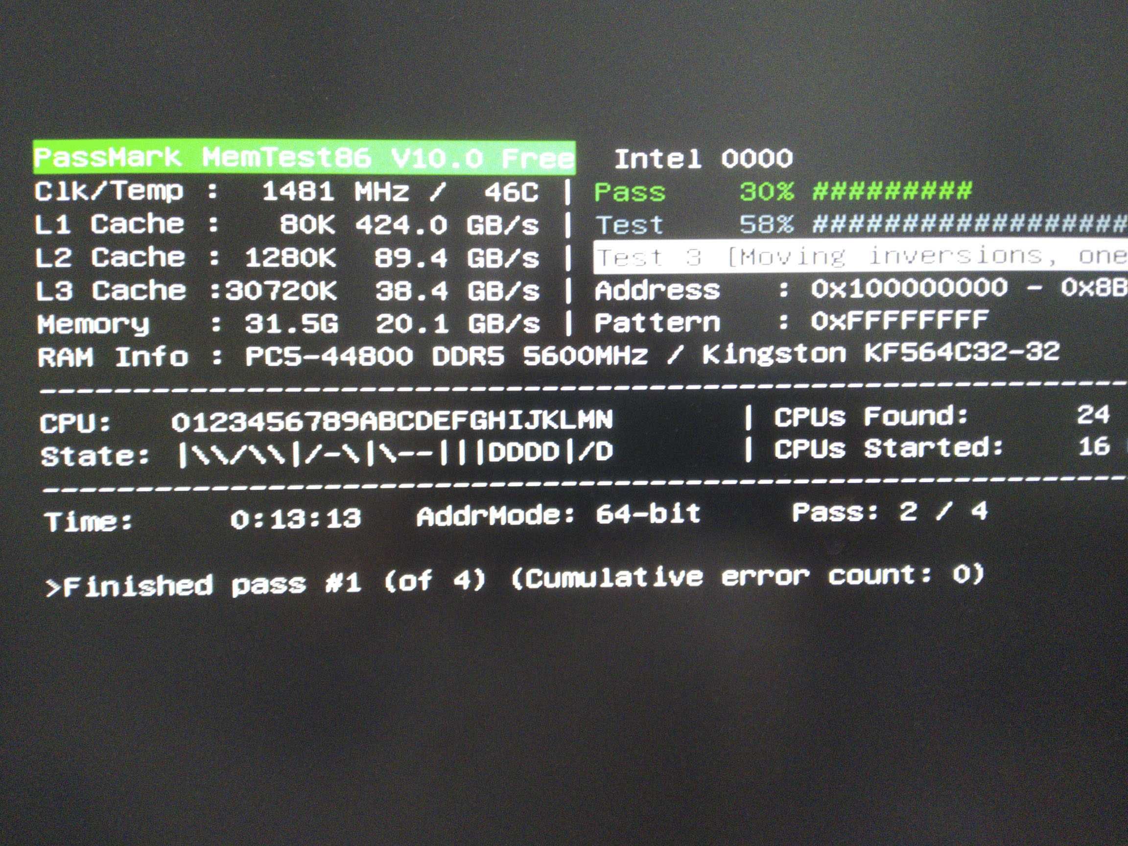 kingston fury DDR5 32gb 6400Mhz ram памет