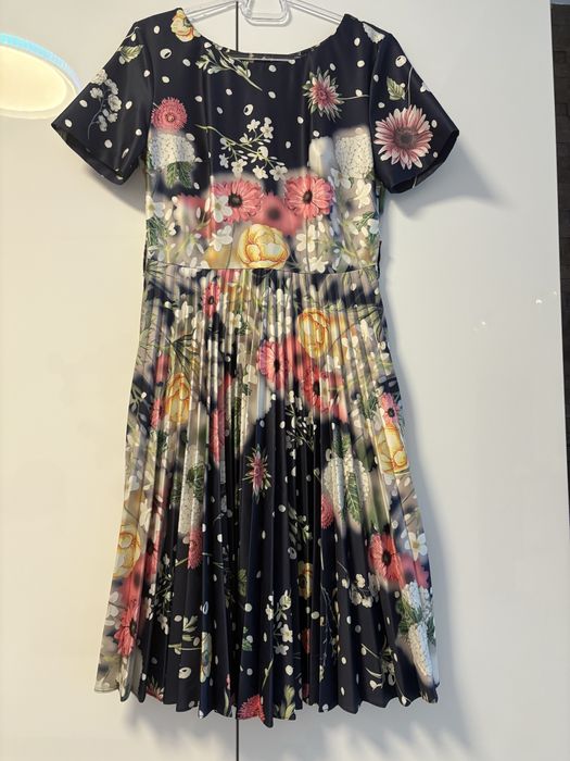 Rochie de ocazie de zi multicolora