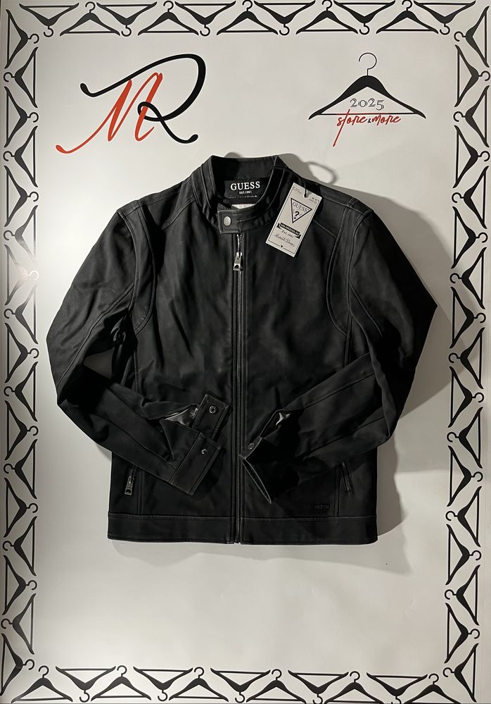 Мъжко яке от еко велур GUESS