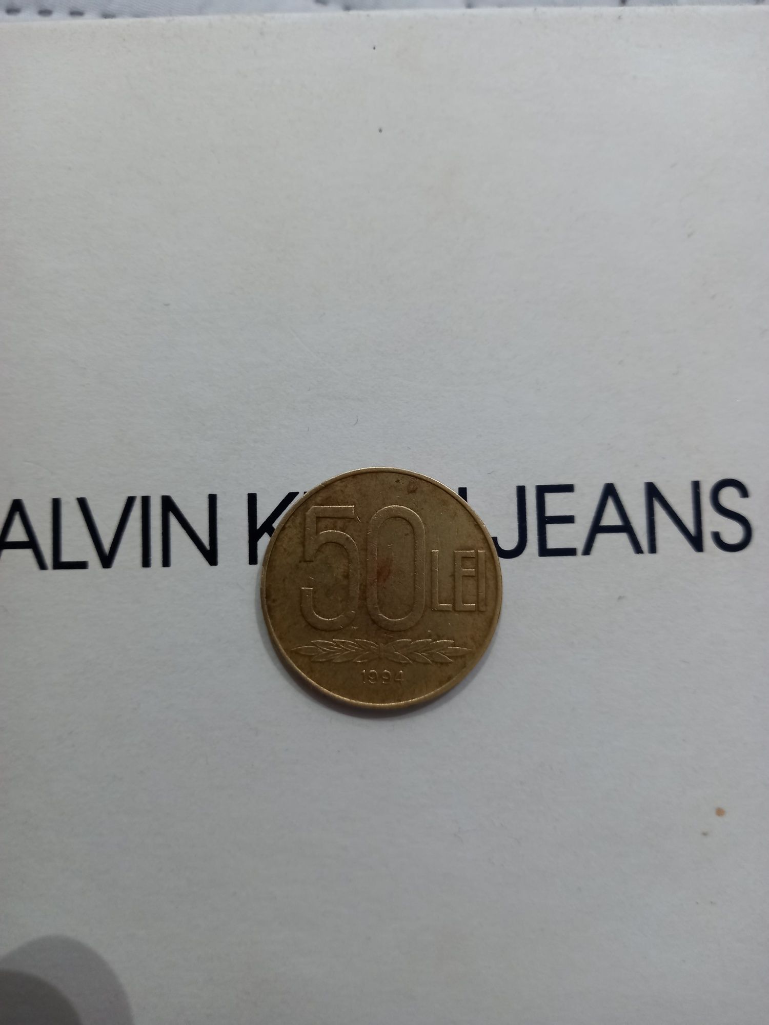 Moneda 50 lei din 1992si1994 Alexandru Ioan Cuza