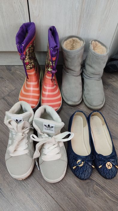 Кампусы, угги, резиновые сапоги, кроссовки, кеды, балетки, туфли