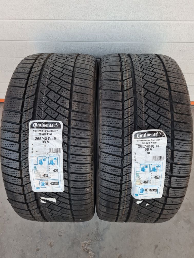Нови зимни гуми 2 броя CONTINENTAL WinterContact TS830P 265 40 R19