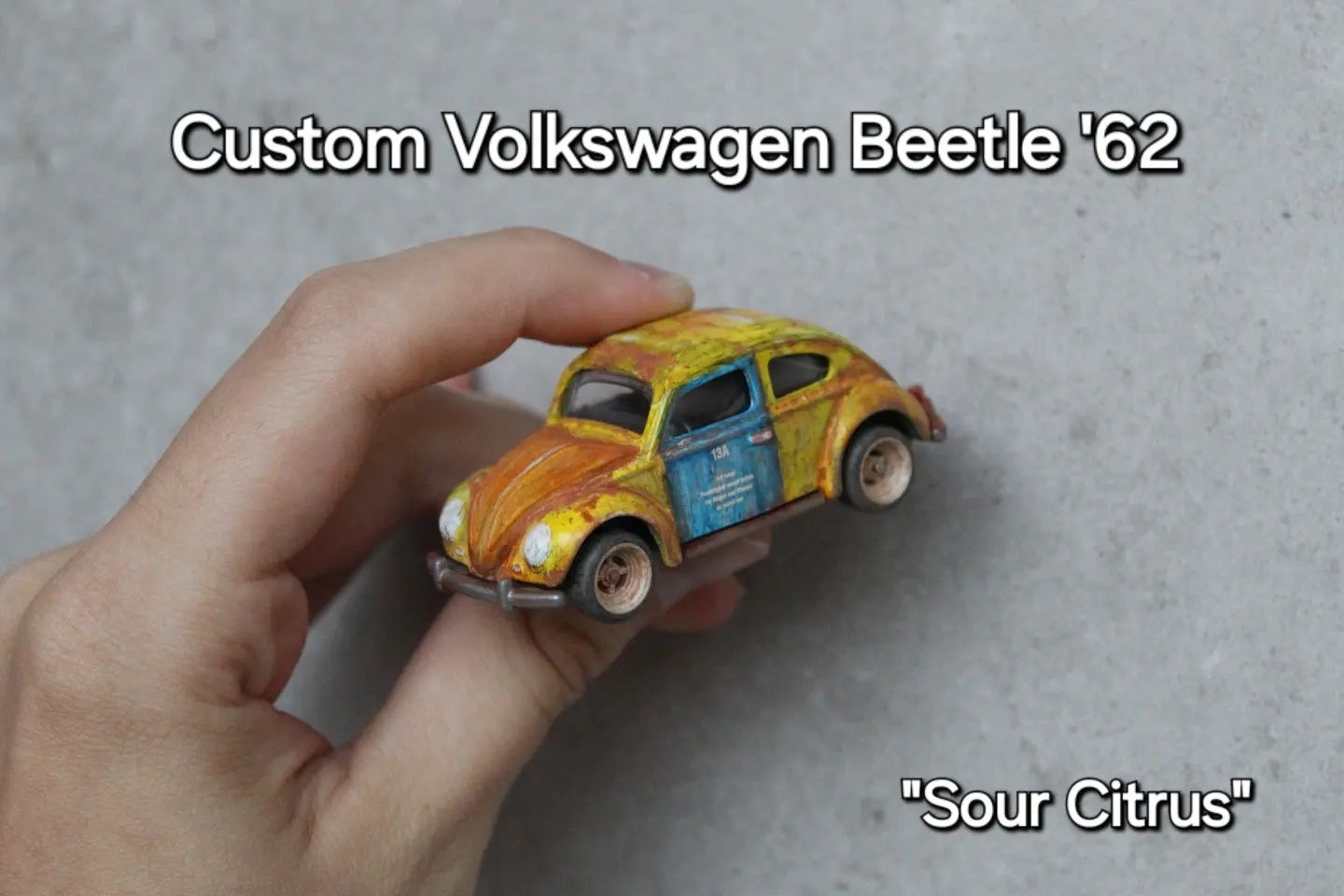 Custom Volkswagen Beetle Matchbox