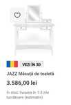 Comoda machiaj lemn masiv Jazz
